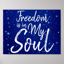 自由は私の魂にある ポスター