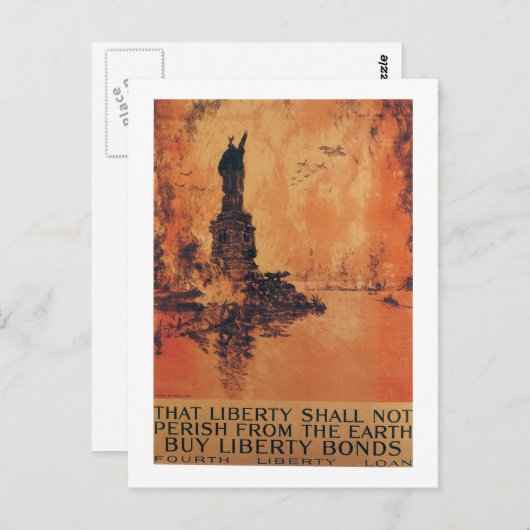 自由は第二次世界大戦を滅ぼしてはならない2 ポストカード (正面/裏面)