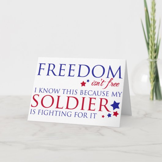 自由は自由ではないです カード (正面)