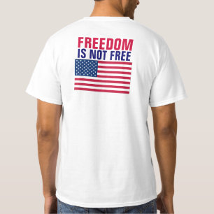自由は自由ではないです Tシャツ