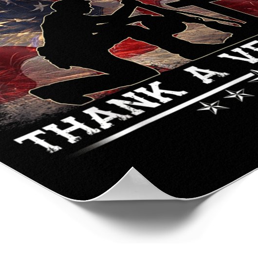 自由は自由ではない感謝してい退役軍人のシャツ私たちMemor ポスター (角)