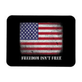 自由は自由ではない自由は自由ではないP マグネット (横)