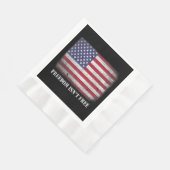 自由は自由ではない自由は自由ではないP 縁ありランチョンナプキン (角)