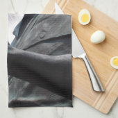 自由は自由ではない！ キッチンタオル (四つ折り)