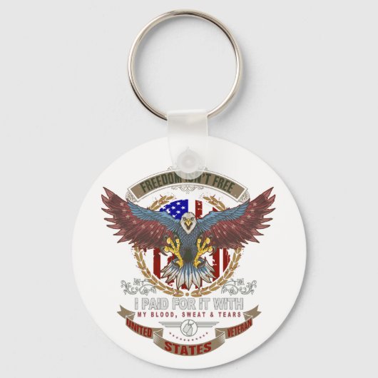 自由は自由ではない キーホルダー (正面)