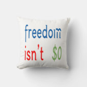 自由は自由ではない クッション (正面)