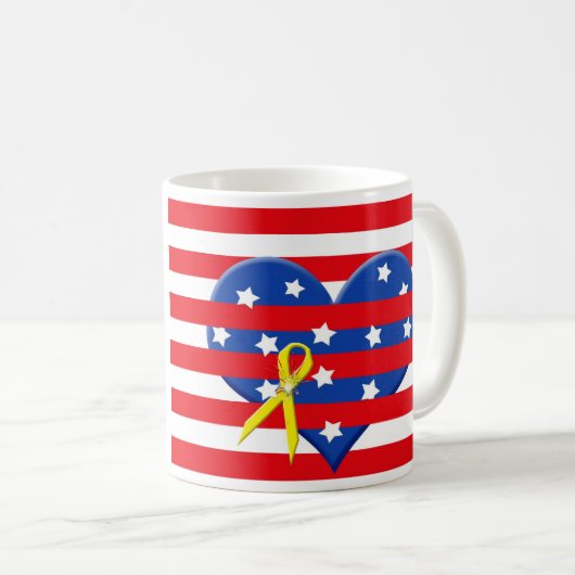 自由は自由ではない コーヒーマグカップ (正面右)