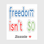 自由は自由ではない シール (シート)