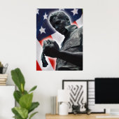 自由は自由ではない ポスター (ホームオフィス)