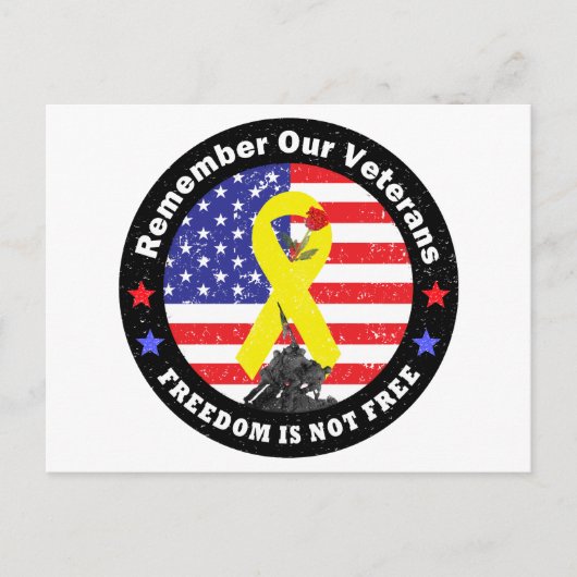 自由は自由ではない ポストカード (正面)