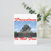自由は自由ではない ポストカード (スタンド正面)