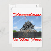 自由は自由ではない ポストカード (正面/裏面)