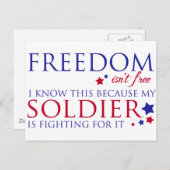 自由は自由ではない ポストカード (正面/裏面)