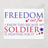 自由は自由ではない ポストカード (正面)