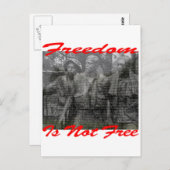 自由は自由ではない#002 ポストカード (正面/裏面)