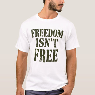 自由は自由ではない Tシャツ
