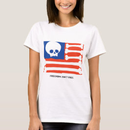 自由は自由ではない Tシャツ