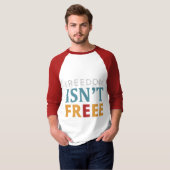 自由は自由ではない Tシャツ (正面フル)