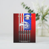 自由は言葉の自由のはがき以上のものだ ポストカード (スタンド正面)