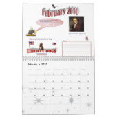 自由は2010カレンダーの後をつけます カレンダー (2月 2027)