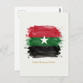 「自由への旅を受け入れなさい。 ポストカード (正面/裏面)