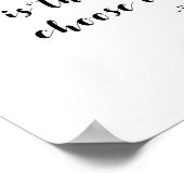 自由もっとも偉大引用文アートプリント ポスター (角)