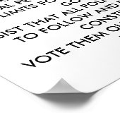 自由やファシズム私たち救の人生は… ポスター (角)