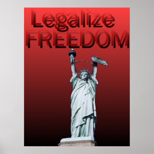 自由を合法化する ポスター (正面)