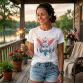 自由を夢のキャッチャーに輝かせる Tシャツ