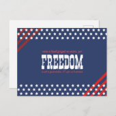 自由を守るヴァロアの乾杯 シーズンポストカード (正面/裏面)