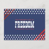 自由を守るヴァロアの乾杯 シーズンポストカード (正面)