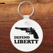 自由を守る キーホルダー (正面)