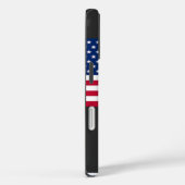 自由を愛する人のための愛国的な米国国旗のデザイン Case-Mate iPhoneケース (裏面 / 右)