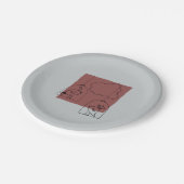 自由を求めて ペーパープレート (アングル)