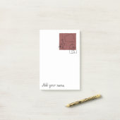 自由を求めて ポストイット (デスク上)