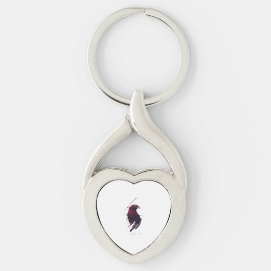 自由を求めるワシ キーホルダー (正面)