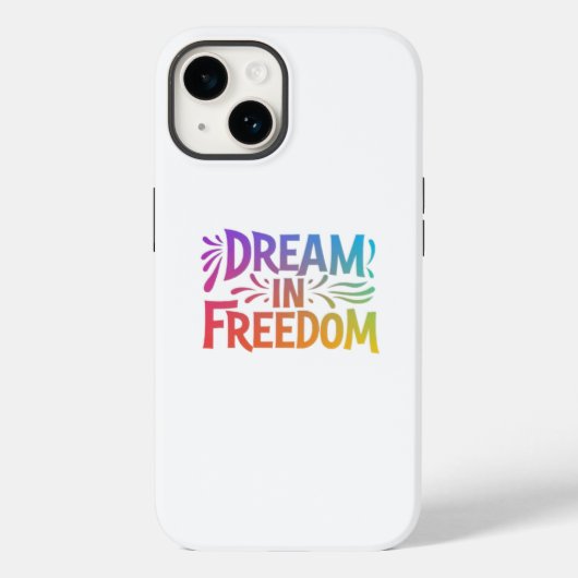 自由を求める Case-Mate iPhoneケース (裏面)