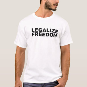 自由を法律化して下さい Tシャツ