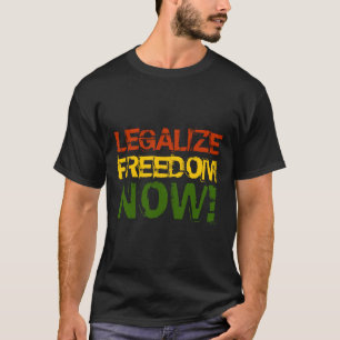 自由を法律化して下さい Tシャツ