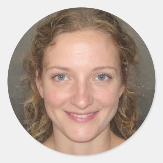 自由を見つける ラウンドシール (正面)