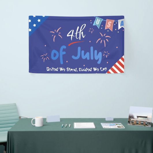 自由を輝かせろ! 横断幕 (トレードショー)