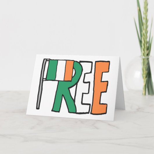 自由アイルランド カード (正面)