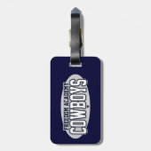 自由アカデミー; カウボーイ ラゲッジタグ (裏面縦)