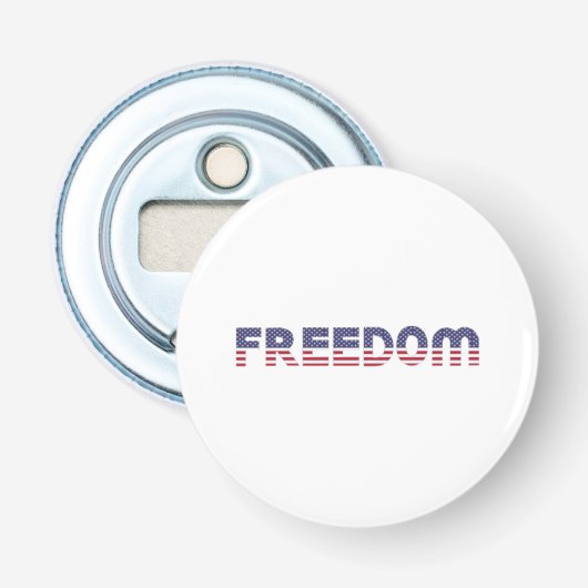 自由アメリカ愛国自由ギフト国旗 栓抜き (正面)
