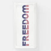 自由アメリカ愛国自由ギフト国旗 横断幕 (縦)