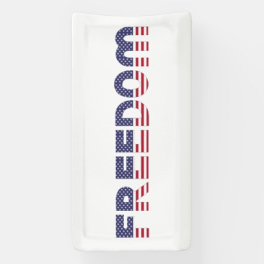 自由アメリカ愛国自由ギフト国旗 横断幕 (縦)