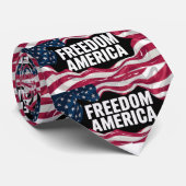 「自由アメリカ」ネックタイ ネクタイ (ロール)