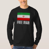 自由イラン Tシャツ (正面)