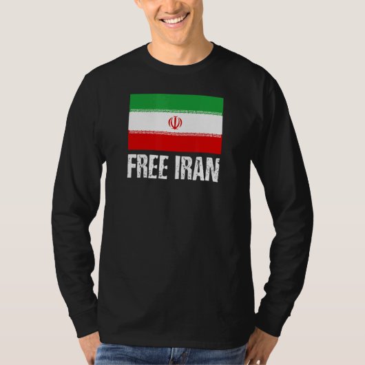 自由イラン Tシャツ (正面)
