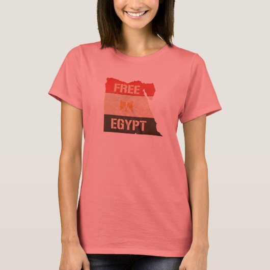 自由エジプト Tシャツ (正面)